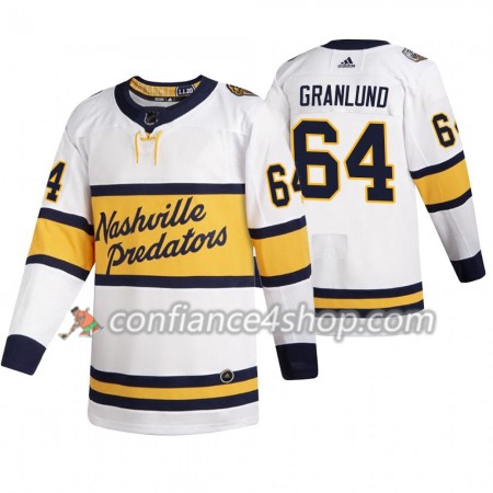 Adidas Maillot de Hockey Nashville Predators Mikael Granlund 64 Adidas 2020 Winter Classic Authentic - Homme